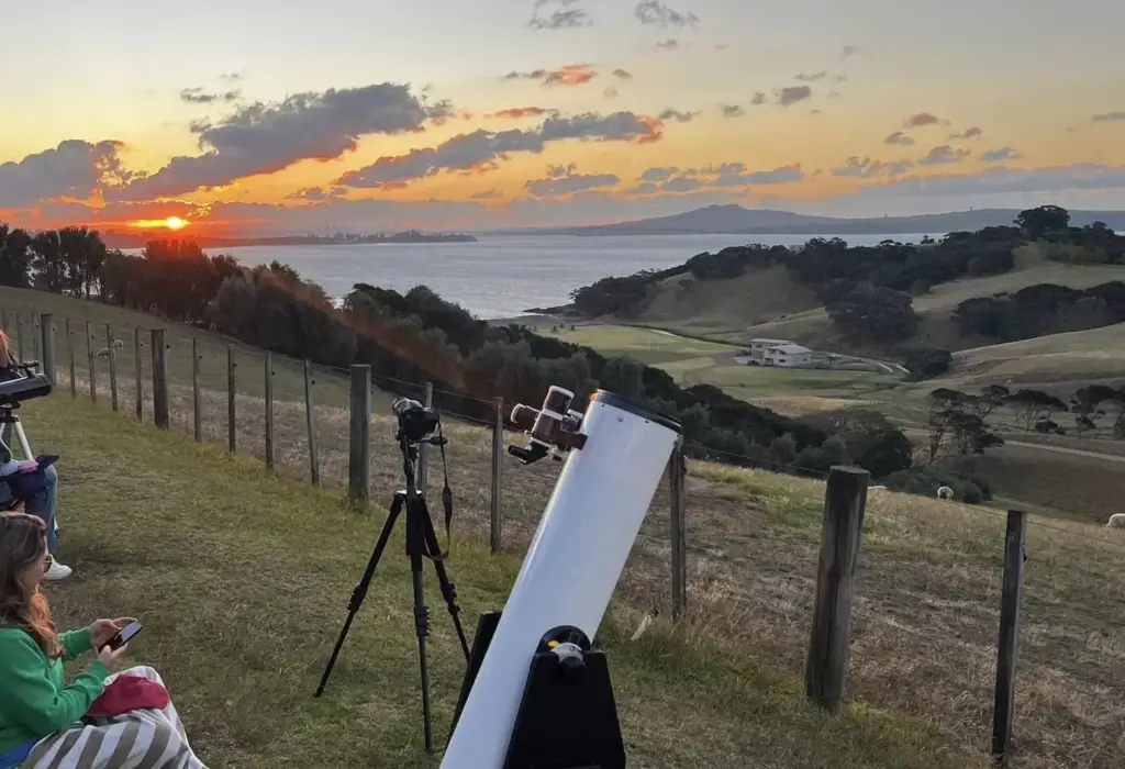 DarkSkyWaiheke FB Image telescopes 2b, Terra & Tide Private Stargazing Tour