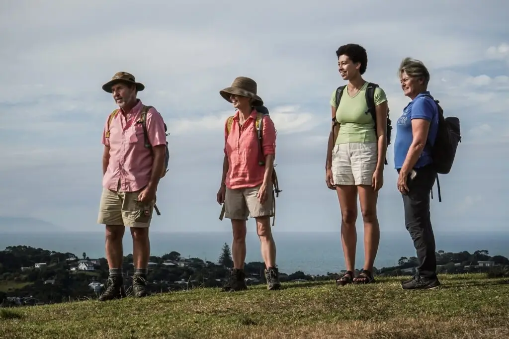 Enjoying the views Waiheke, Terra & Tide Best of Waiheke Walking Tour