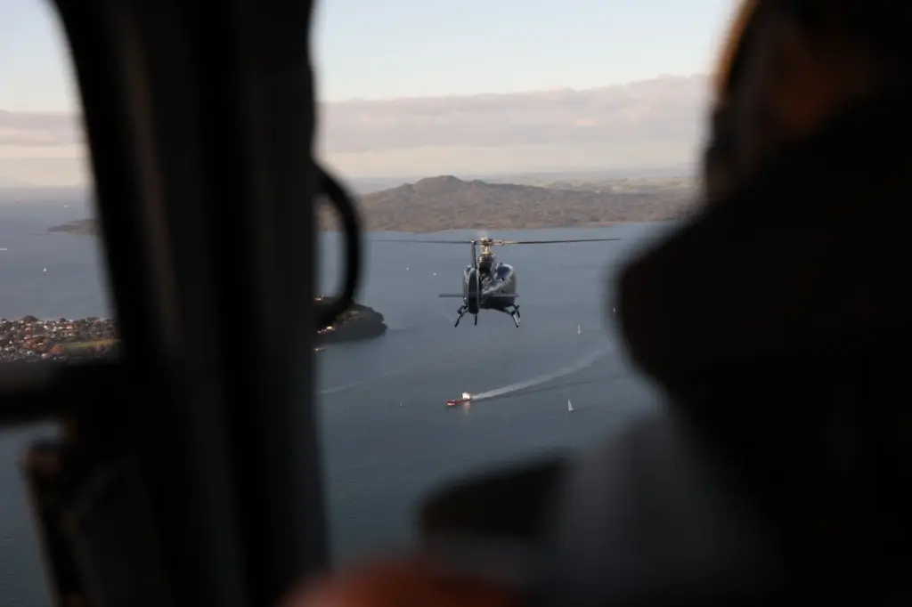Heletranz Scenic Flight, Terra & Tide Private Waiheke Heli Hike