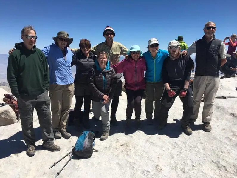 Mt Whitney on the John Muir Trail