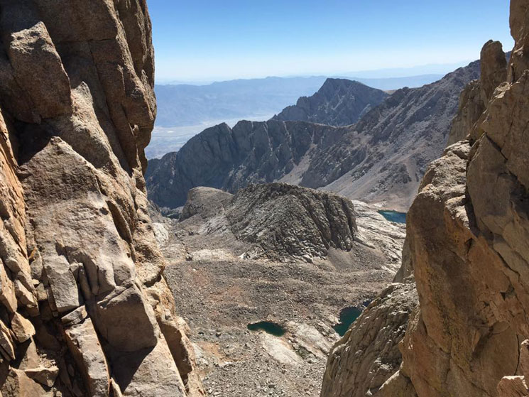 On the Mt Whitney trail, 12 August 2016