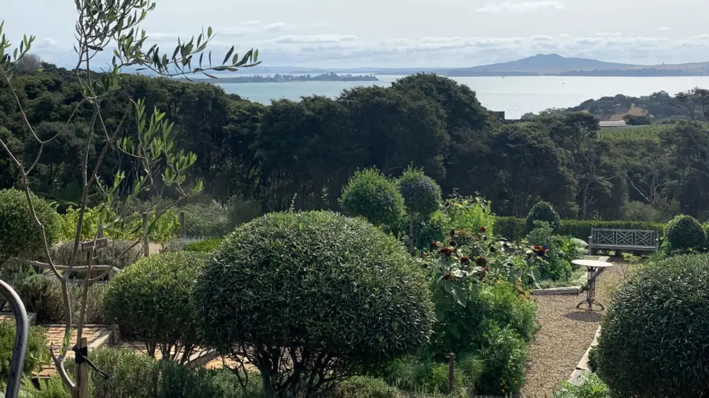 Mudbrick Vineyard gardens, Waiheke Island