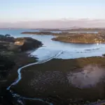 Putiki Bay view from Putiki O Kahu maunga, Terra & Tide Waiheke Island