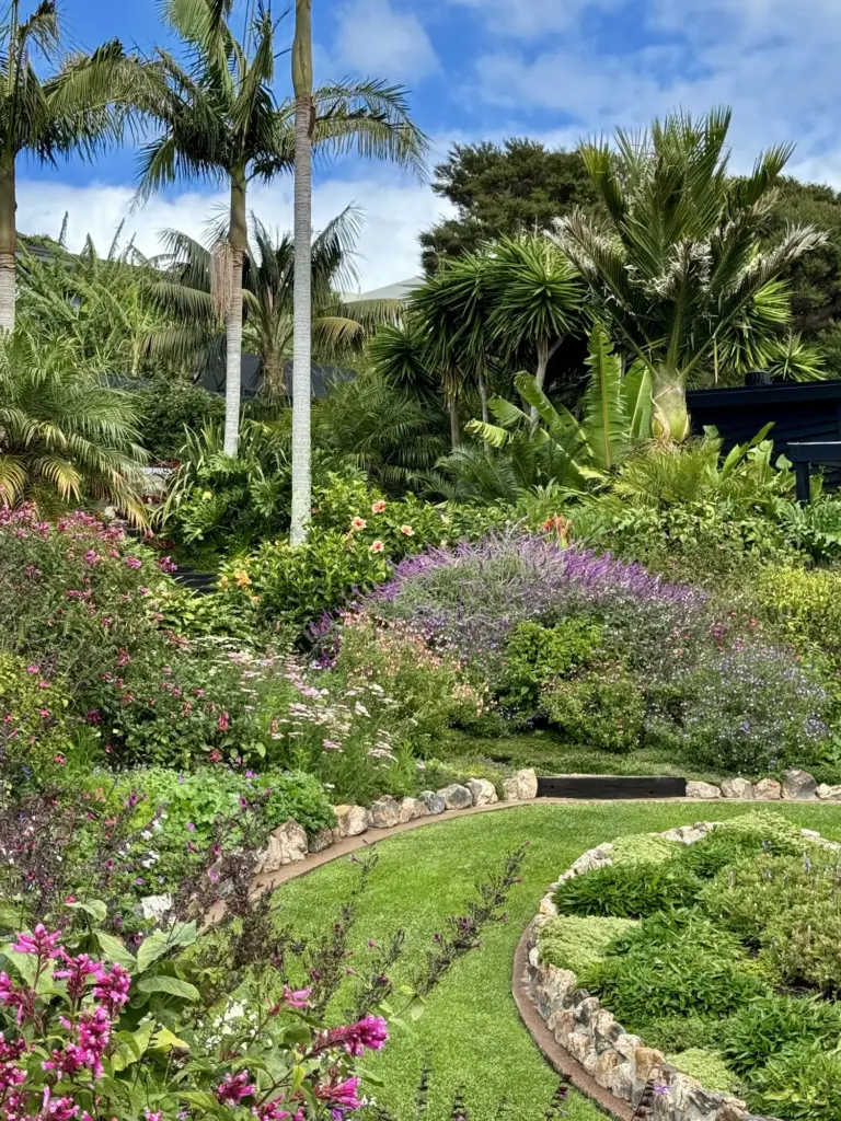 Sacred Blessing Sanctuary Garden on Waiheke Island, a stop on the Terra & Tide Signature Tour
