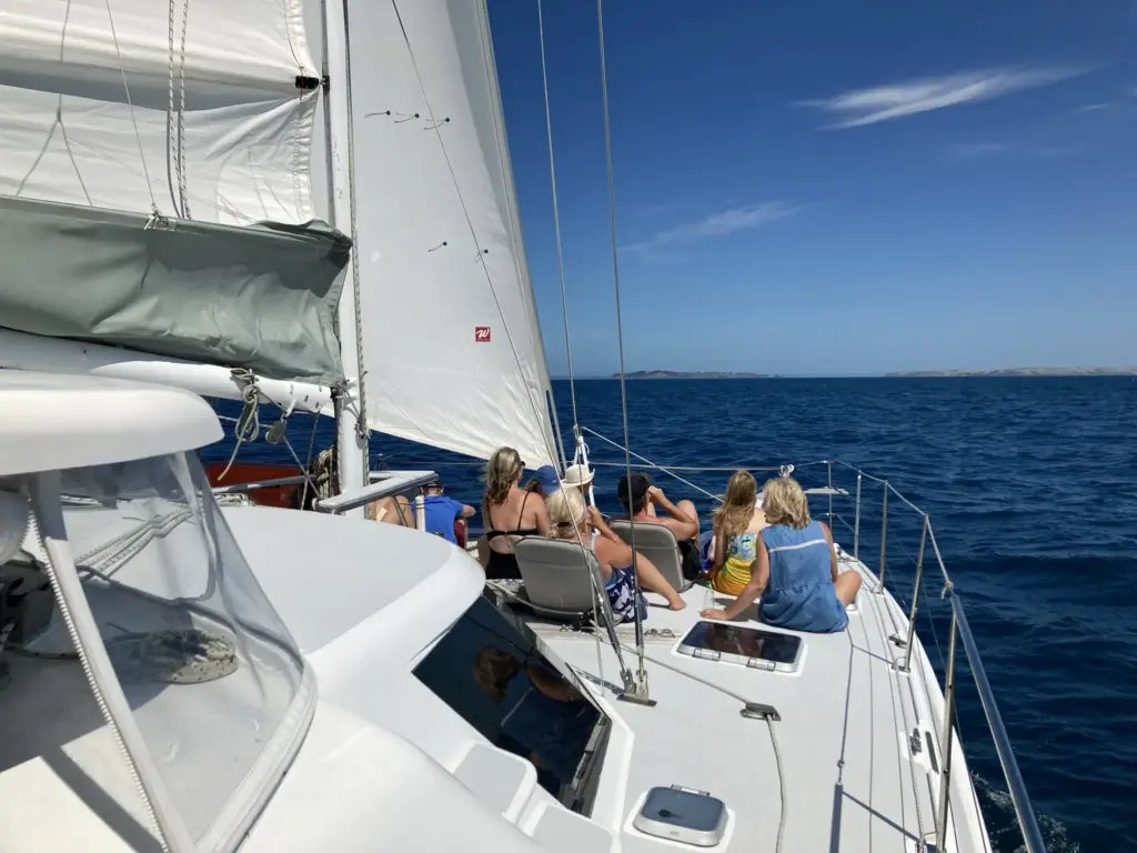 Sailing on Pacific Star, Terra & Tide Exclusive Sailing Charter