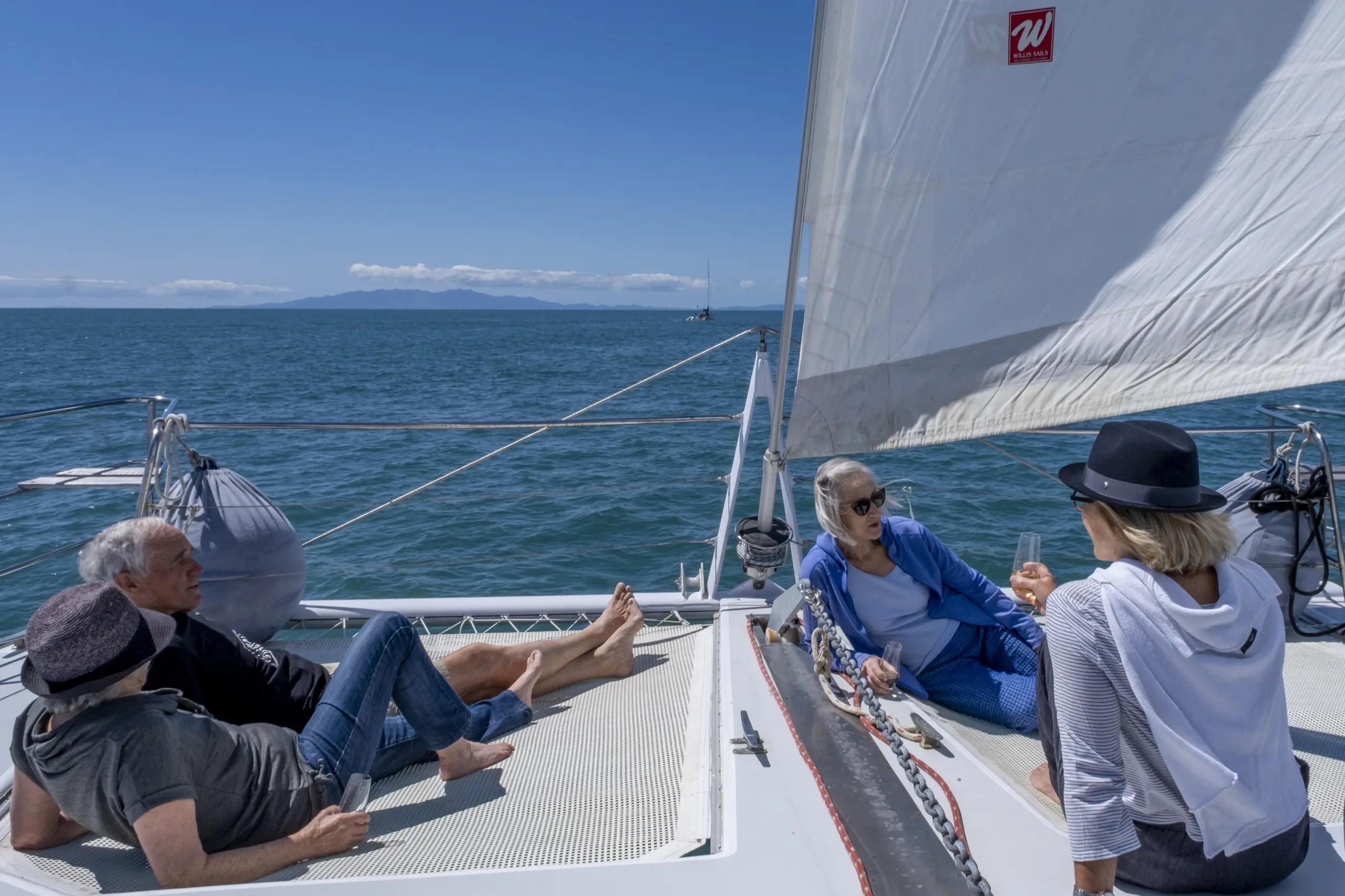Hauraki Gulf eco sailing: an Auckland boat tour and one of Terra & Tide's Waiheke Island sailing tours