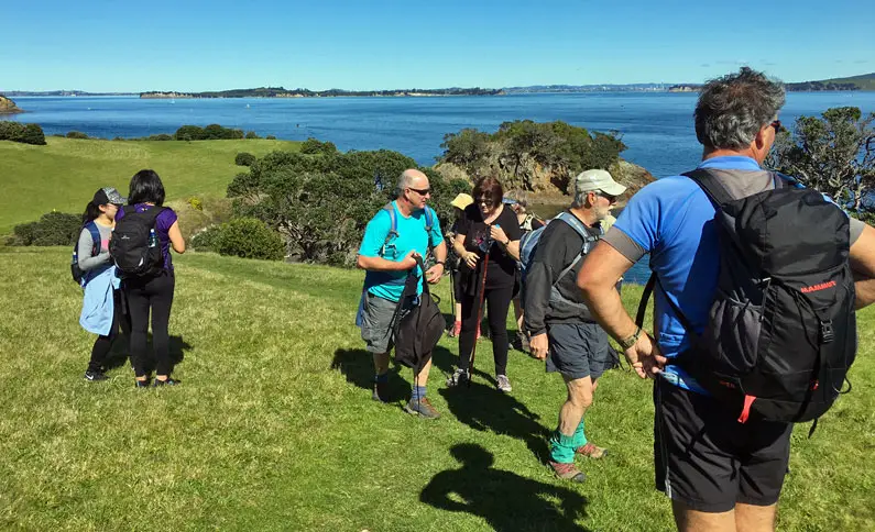 Waiheke walking weather is here!